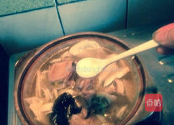 老鸭百叶木耳汤的做法图解6