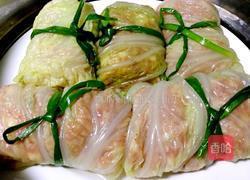 白菜肉卷的做法图解6
