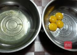 双色戚风蜜豆蛋糕的做法图解1