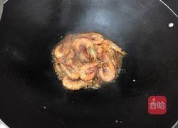 鲍鱼汁焖虾的做法图解5