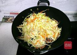 三丝炒饭的做法图解8