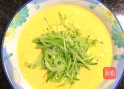 黄瓜肉松番茄酱鸡蛋饼的做法图解6