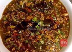 肉沬茄子的做法图解3