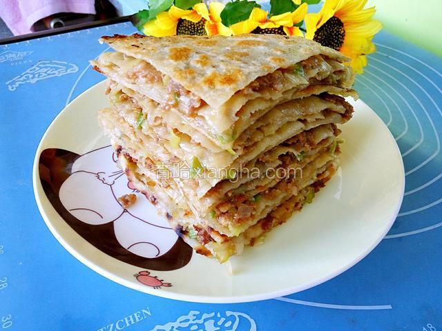 层层香羊肉饼