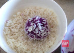 紫薯奶酪珍珠丸子的做法图解6