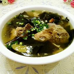 龙骨海带汤的做法[图]