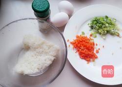 鸡蛋米老头的做法图解1