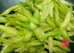 陈醋炒西芹的做法图解7