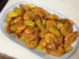 土豆咖喱虾