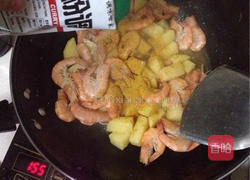 土豆咖喱虾的做法图解5