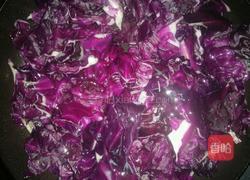 姜丝紫甘蓝的做法图解4