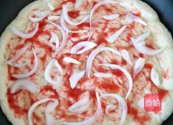 披萨,平底锅版的做法图解6