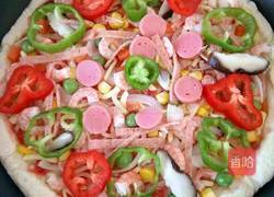 披萨,平底锅版的做法图解8