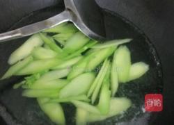 芥兰炒牛肉的做法图解5