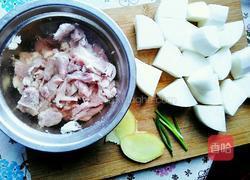 羊肉萝卜汤的做法图解3