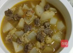 清汤牛肉炖萝卜的做法图解6