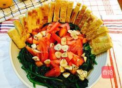 菠菜豆腐沙拉的做法图解4