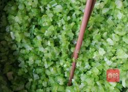 芹菜饺子汤饭的做法图解2