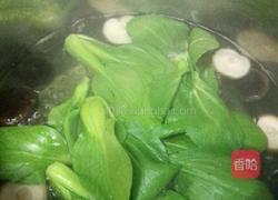 浇汁香菇青菜的做法图解4