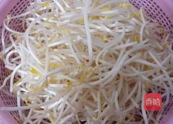清炒豆芽的做法图解1