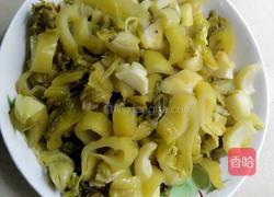 胗球炒酸菜的做法图解1