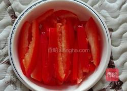 甜椒炒韭黄的做法图解3
