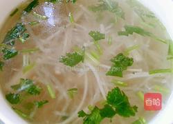 金针菇萝卜汤的做法图解5