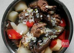 黑木耳山药蒸鸡腿的做法图解6