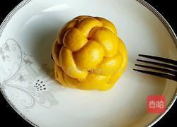 南瓜绣球豆沙包的做法图解15