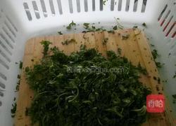 荠菜圆子的做法图解2