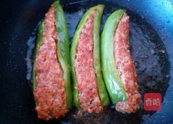 肉酿尖椒的做法图解8