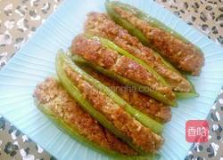 肉酿尖椒的做法图解10