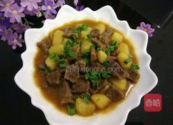 土豆烧牛肉的做法图解11