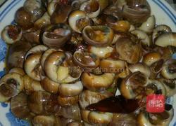 蒜蓉辣酱炒肚脐波螺儿的做法图解6