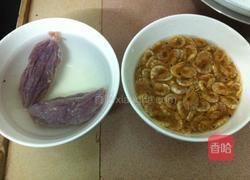 芥蓝腊肠炒饭的做法图解3