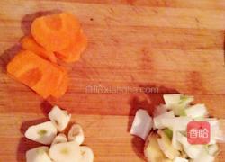 青椒炒羊血的做法图解3