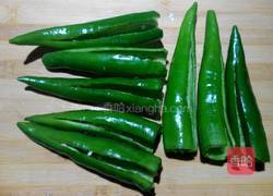 煎酿辣椒的做法图解5