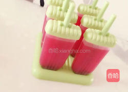 西瓜味雪糕。的做法图解3