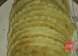 Illustration of how to make cabbage patties 12