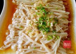 蒜蓉蒸金针菇的做法图解6