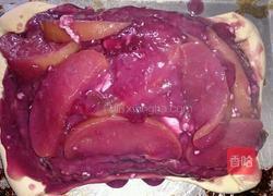 苹果棕心紫薯派的做法图解10