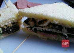 经典三明治的做法图解5