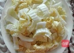 娃娃菜粉丝炒番茄的做法图解3