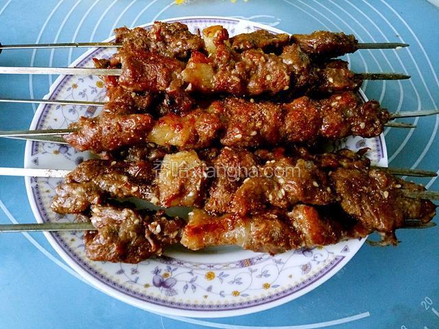 烤牛肉串