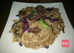 炒牛河的做法图解6