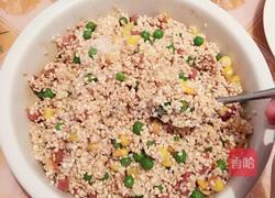 咸蛋糯米的做法图解3