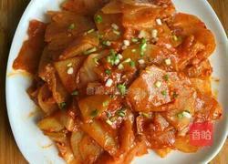 辣白菜炒土豆片的做法图解7