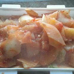 辣酱白菜土豆片的做法[图]