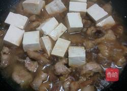 五花肉烧豆腐的做法图解5