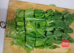 蚝油笋叶的做法图解1